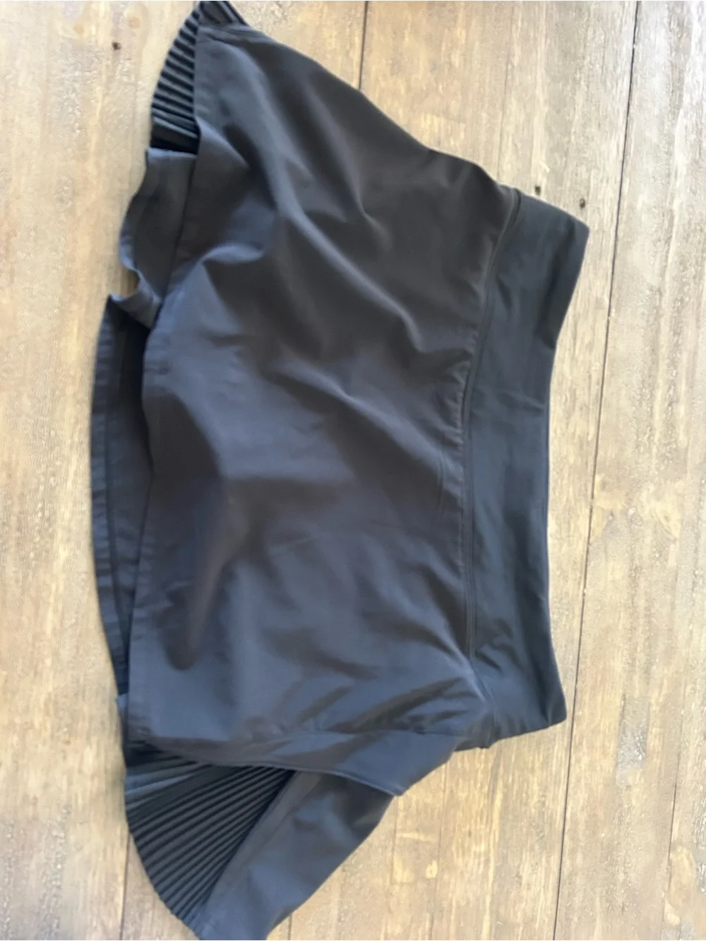 lululemon athletica Black Athletic Skirt with Zip Pocket